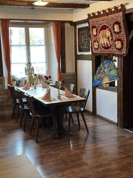 Blick ins Restaurant Raan Thai Bunma — Tisch 10