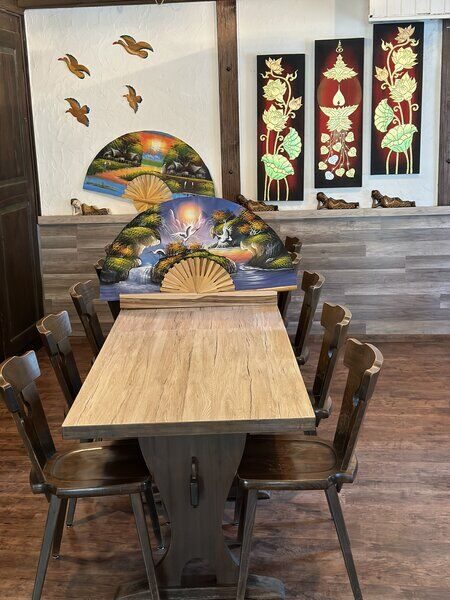 Blick ins Restaurant Raan Thai Bunma — Tisch 4