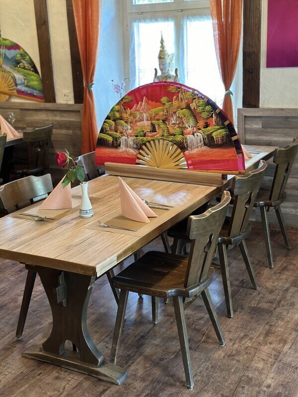 Blick ins Restaurant Raan Thai Bunma — Tisch 7